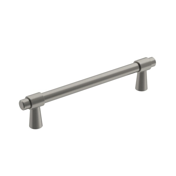 Amerock Destine 5-1/16 in 128 mm Center-to-Center Satin Nickel Cabinet Pull - BP36859G10