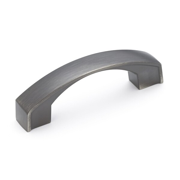 Richelieu 3 in. (76 mm) Center-to-Center Antique Nickel Transitional Drawer Pull - BP825276143