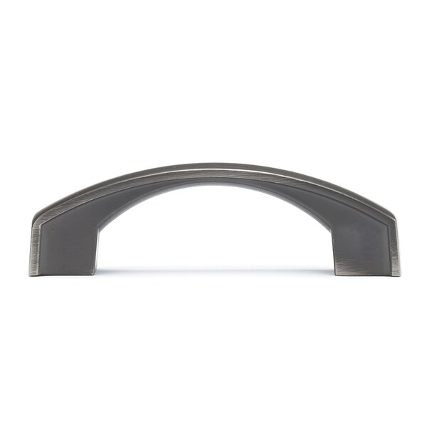 Richelieu 3 in. (76 mm) Center-to-Center Antique Nickel Transitional Drawer Pull - BP825276143