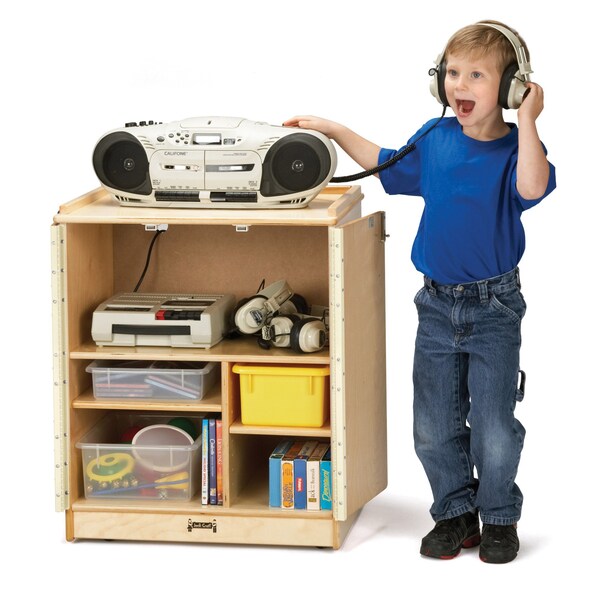 Jonti-Craft Media Cart, No Doors - 3306JC