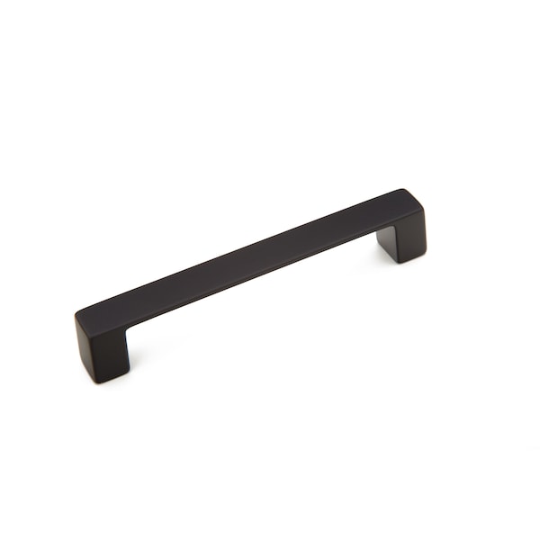 Schaub 128mm Center to Center Classico Cabinet Pull Matte Black Finish - 221-MB