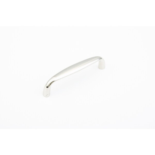 Schaub 4in Center to Center Traditional Cabinet Pull Polished Nickel Finish - 732-PN