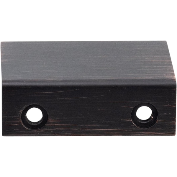 Designperfect 1-1/4'' Center-to-Center Cabinet Tab Pull, Brushed Oil Rubbed Bronze, 10PK - DPA10F421ORB