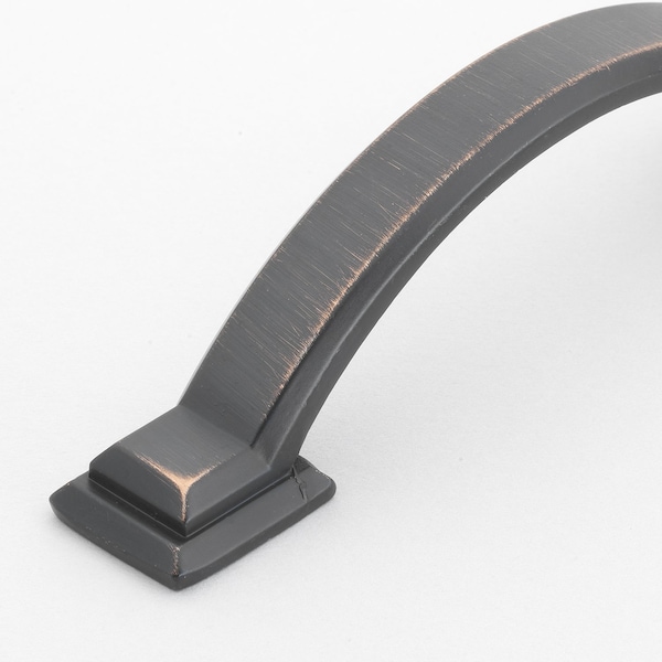 Gliderite Hardware 3 in. Center to Center Oil Rubbed Bronze Arched Square Cabinet Pull - 4355-ORB, 5PK - 4355-ORB-5