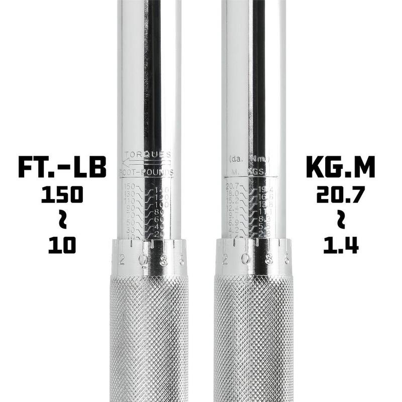Powerbuilt 1/2 in. Drive Micrometer Torque Wrench - 644999