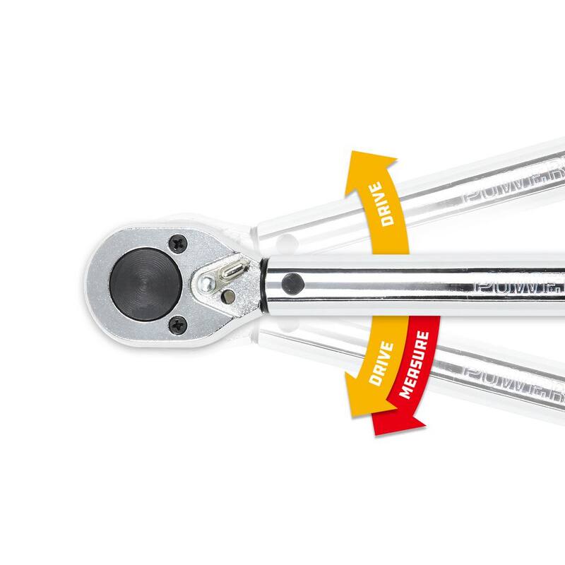 Powerbuilt 1/2 in. Drive Micrometer Torque Wrench - 644999
