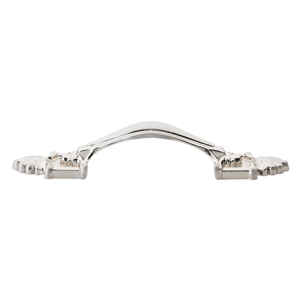 Gliderite Hardware 3-1/2 in. Center to Center Satin Nickel Rustic Cabinet Pull - 4116-SN, 25PK - 4116-SN-25