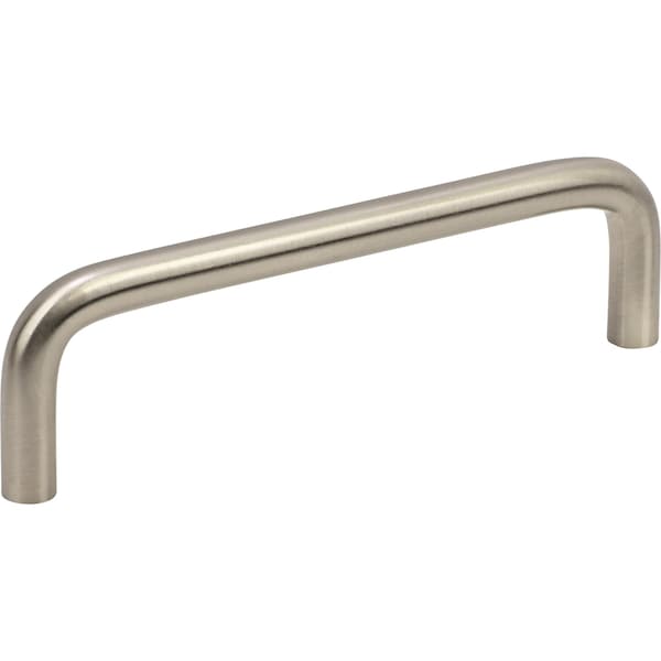 Designperfect 4'' Center-to-Center Wire Pull, Brushed Satin Nickel - DPA-W5910SNB