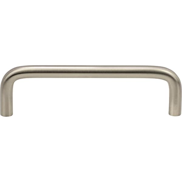Designperfect 4'' Center-to-Center Wire Pull, Brushed Satin Nickel - DPA-W5910SNB