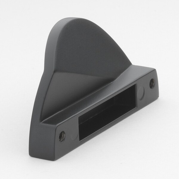 Gliderite Hardware 1-1/2 in. Center to Center Semi Circle Knob Matte Black, 25PK - 4844-MB-25