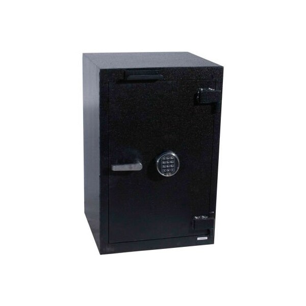 Fire King Security Products Cennox Drop Drawer Safe B3018WD-FK1SG40 20-1/2"W x 18-3/4"D x 30-1/2"H Electronic Lock Black - B3018WD-FK1SG40