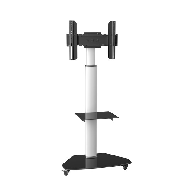 Promounts Mobile TV Cart with Landscape and Portrait Rotating Mount for TVs 32 in. - 84 in. Up to 88 lbs - PFCS6403