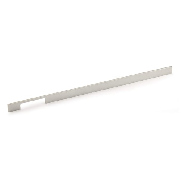 Richelieu 21-7/16 in. (544 mm) Center-to-Center Brushed Nickel Contemporary Drawer Pull - BP720544195