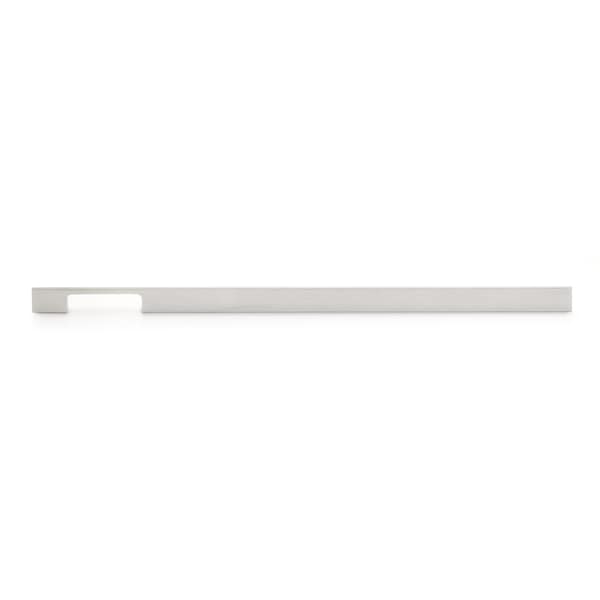 Richelieu 21-7/16 in. (544 mm) Center-to-Center Brushed Nickel Contemporary Drawer Pull - BP720544195