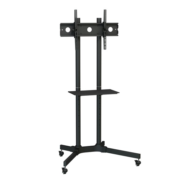 Promounts Mobile TV Cart with Tilt Mount for TVs 32 in. - 72 in. Up to 110 lbs - AFCS6402-02
