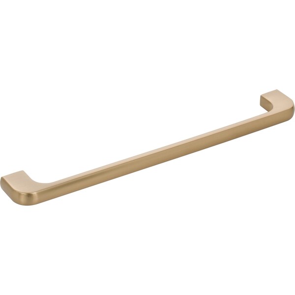 Jeffrey Alexander 192 mm Center-to-Center Satin Bronze Alvar Cabinet Pull - 264-192SBZ