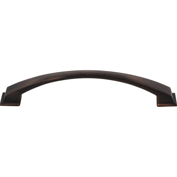 Jeffrey Alexander 160 mm Center-to-Center Brushed Oil Rubbed Bronze Arched Roman Cabinet Pull - 944-160DBAC