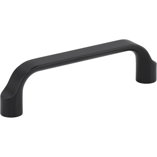 Elements By Hardware Resources 96 mm Center-to-Center Matte Black Brenton Cabinet Pull - 239-96MB