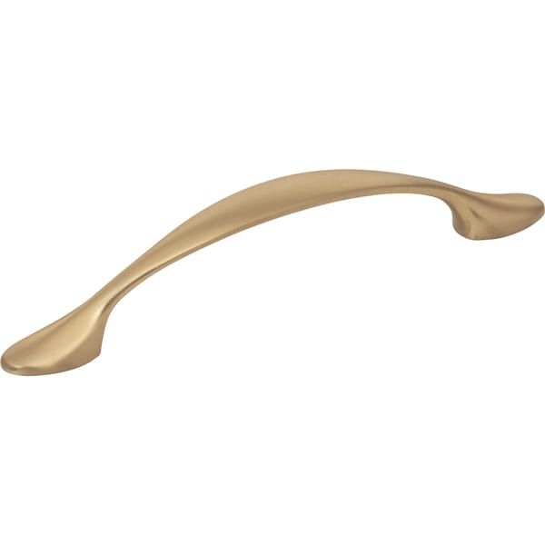 Elements By Hardware Resources 96 mm Center-to-Center Satin Bronze Arched Somerset Cabinet Pull - 80814-SBZ