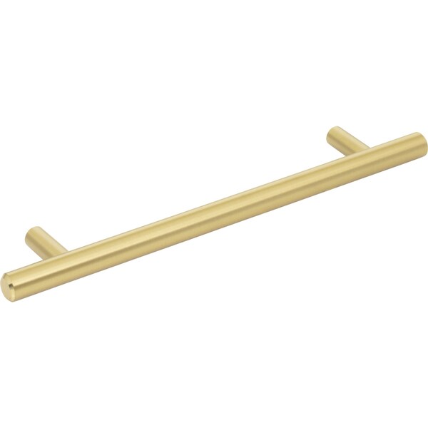 Elements By Hardware Resources 160 mm Center-to-Center Brushed Gold Naples Cabinet Bar Pull - 220BG