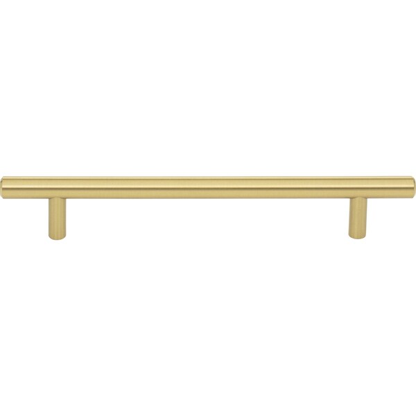 Elements By Hardware Resources 160 mm Center-to-Center Brushed Gold Naples Cabinet Bar Pull - 220BG