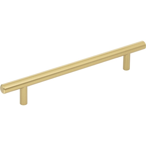 Elements By Hardware Resources 160 mm Center-to-Center Brushed Gold Naples Cabinet Bar Pull - 220BG