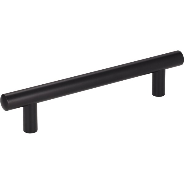 Jeffrey Alexander 128 mm Center-to-Center Matte Black Key West Cabinet Bar Pull - 178MB