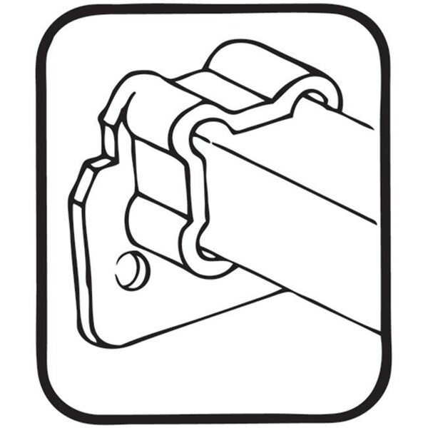 Houck Industries Houck Industries HI545 Rear Plastic Socket for Go-EZ Slide - HI545