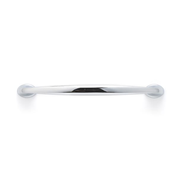 Richelieu 3-3/4 in. (96 mm) Center-to-Center Chrome Contemporary Drawer Pull - BP41296140