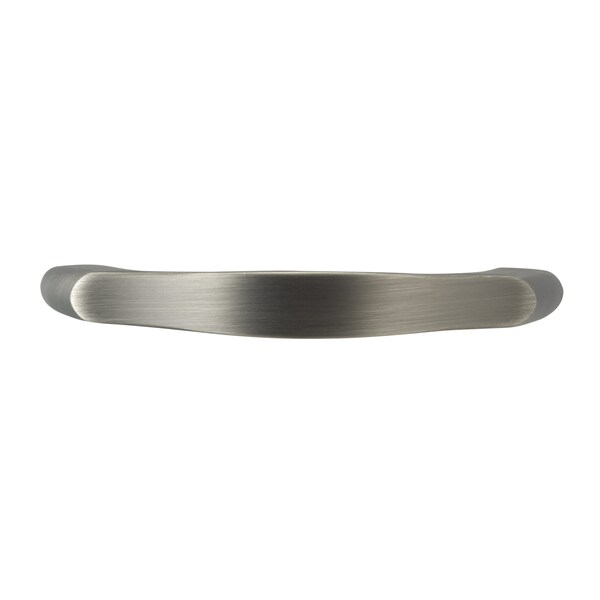 Richelieu 3 in (76 mm) Center-to-Center Antique Nickel Contemporary Drawer Pull - BP81176143