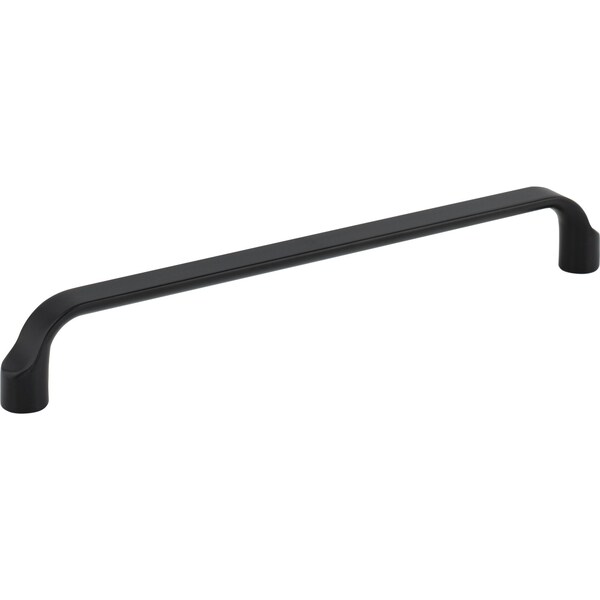 Elements By Hardware Resources 192 mm Center-to-Center Matte Black Brenton Cabinet Pull - 239-192MB