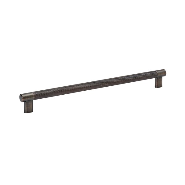 Amerock Bronx 12-5/8 in 320 mm Center-to-Center Oil Rubbed Bronze Cabinet Pull - BP36561ORB