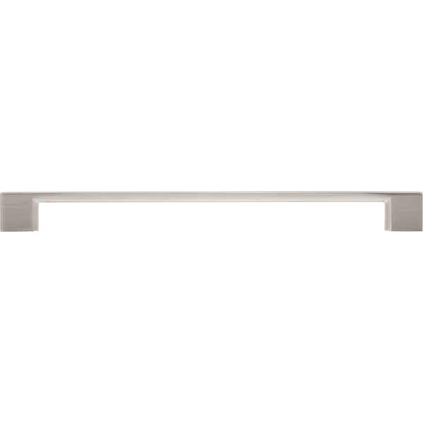 Designperfect 10-1/16'' Center-to-Center Handle Pull, Brushed Satin Nickel, 25PK - DPA25S799SNB