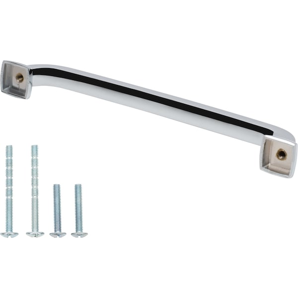 Designperfect 6-5/16'' Center-to-Center Handle Pull, Polished Chrome, 25PK - DPA25S35PC