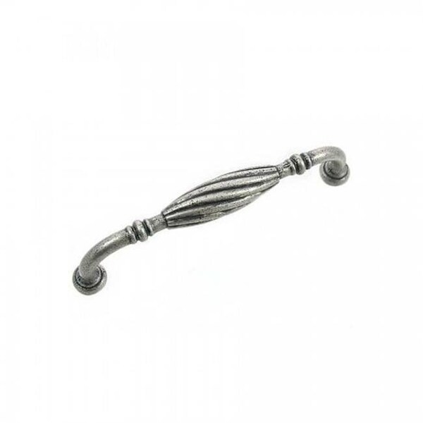 Strategic Brands Strategic Brands 84164 5 in. Distressed Pewter French Twist Cabinet Pull - 84164