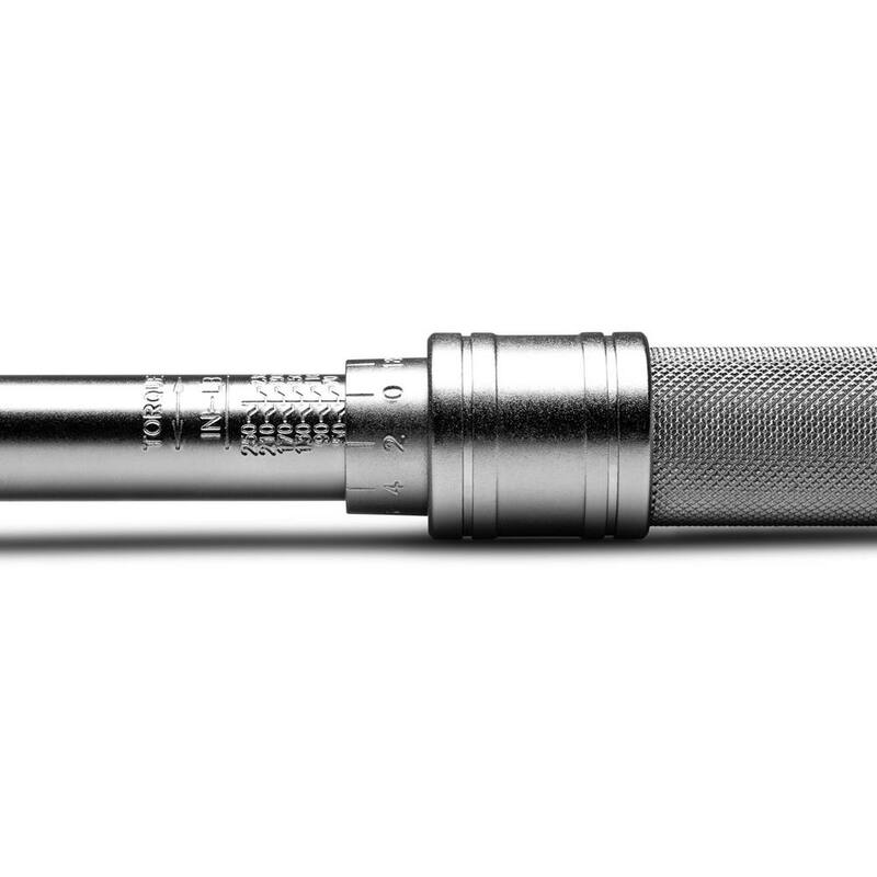 Capri Tools 1/4 in. Drive 50 in. to 250 in. lbs. Industrial Torque Wrench - CP31200-250IL