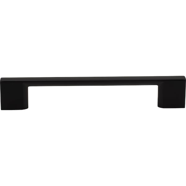 Designperfect 5-1/16'' Center-to-Center Square Cabinet Pull, Matte/Flat Black, 25PK - DPA25S794BLK