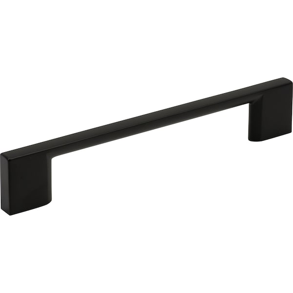 Designperfect 5-1/16'' Center-to-Center Square Cabinet Pull, Matte/Flat Black, 25PK - DPA25S794BLK