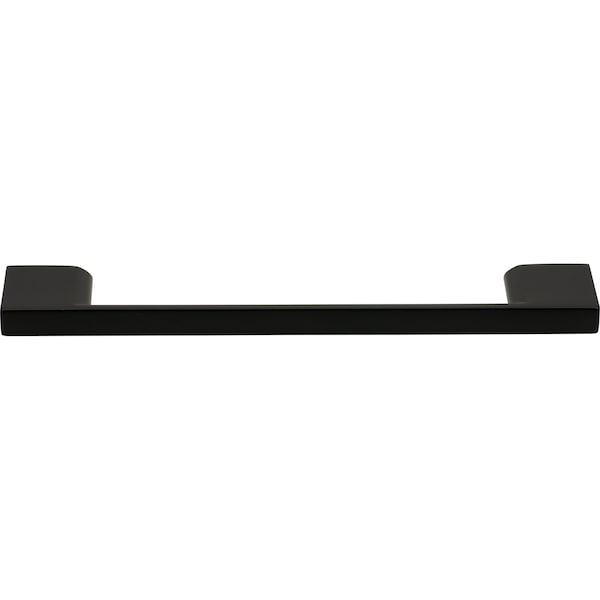 Designperfect 5-1/16'' Center-to-Center Square Cabinet Pull, Matte/Flat Black, 25PK - DPA25S794BLK