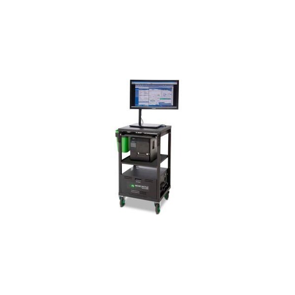 New Castle Systems Newcastle Systems EC Series EcoCart Mobile Powered Laptop Cart with 100AH Battery - EC380GBL
