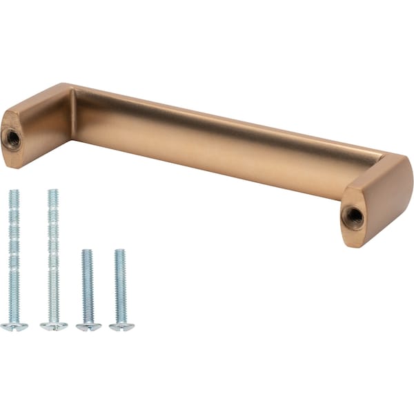 Designperfect 3-3/4'' Center-to-Center Handle Pull, Champagne Bronze/Gold, 10PK - DPA10S443CBZ