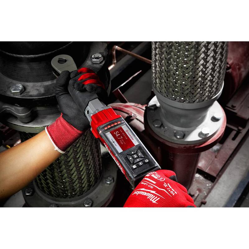 Milwaukee M12 FUEL One-Key 12-Volt Lithium-Ion Brushless Cordless 1/2 in. Digital Torque Wrench and 1/2 in. Impact Wrench (2-Tool) - 2466-20-2555P-20