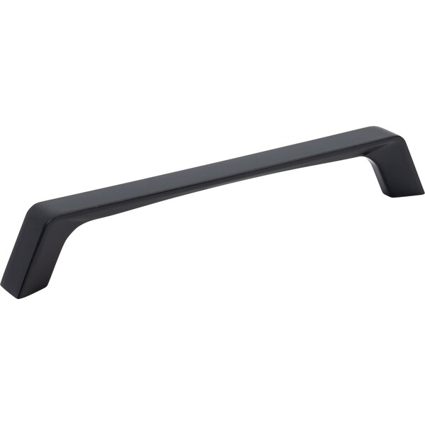 Designperfect 6-5/16'' Center-to-Center Handle Pull, Matte/Flat Black, 25PK - DPA25S515BLK