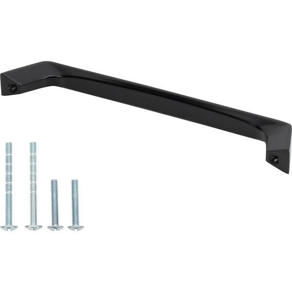 Designperfect 6-5/16'' Center-to-Center Handle Pull, Matte/Flat Black, 25PK - DPA25S515BLK