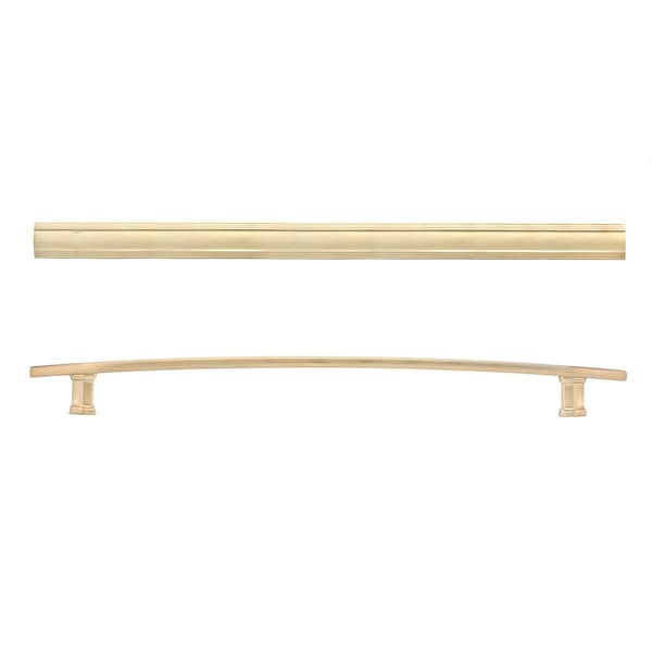 Richelieu 12-5/8 in. (320 mm) Center-to-Center Champagne Bronze Transitional Drawer Pull - BP7070320CHBRZ