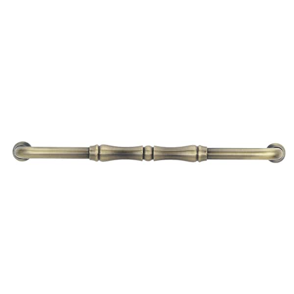 Richelieu 12 in. (305 mm) Center-to-Center Antique English Traditional Drawer Pull - BP740304AE