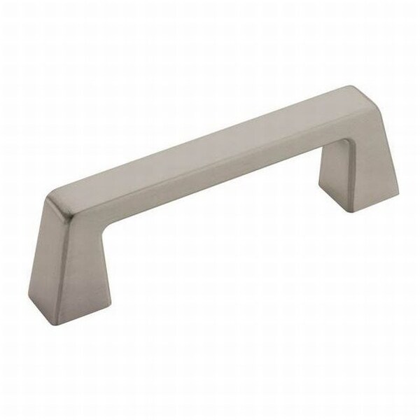Amerock BP55275G10-10PACK 3" (76 mm) CTC Blackrock Cab Pull Satin Nickel - BP55275G10-10PACK