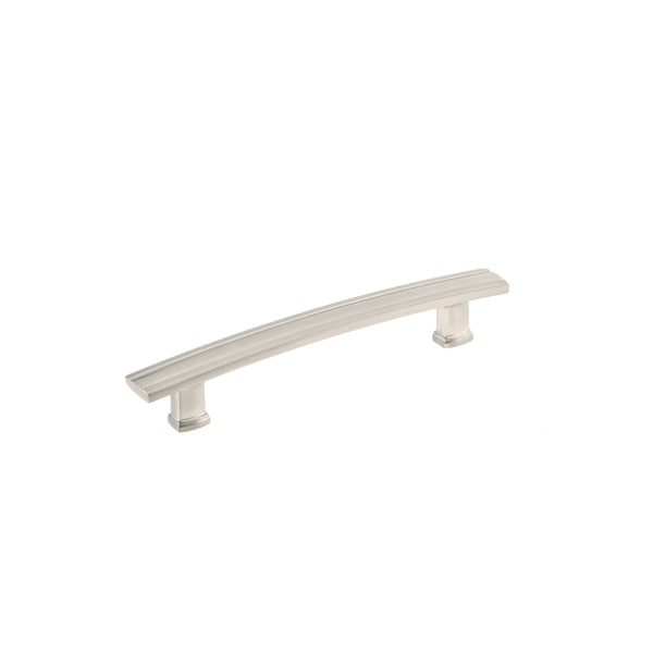 Richelieu 5-1/16 in. (128 mm) Center-to-Center Brushed Nickel Transitional Drawer Pull - BP7070128195