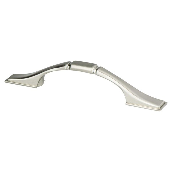 Berenson 3 x 4.312 in. CC Advantage Plus 1 Pull with Brushed Nickel - 1786-1BPN-P