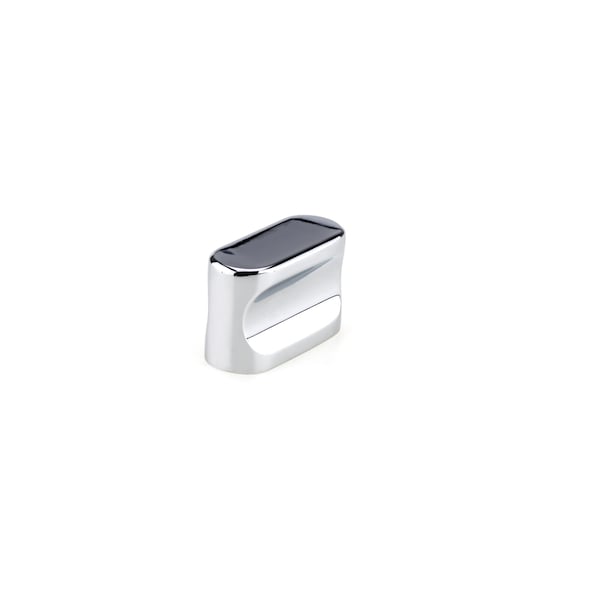 Richelieu 5/8 in (16 mm) Center-to-Center Chrome Contemporary Cabinet Pull - 788616140